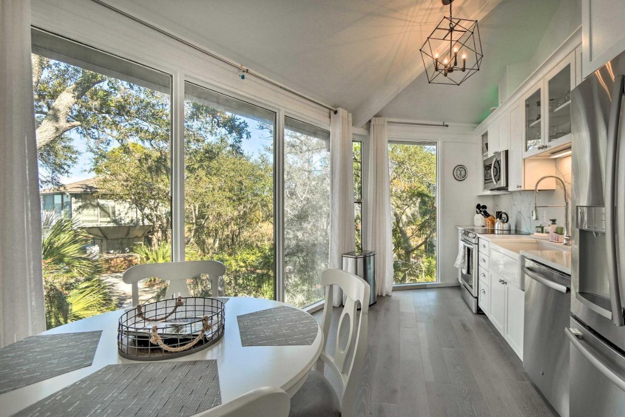 Airy Treehouse With Bikes Walk To Harbour Town! Villa Hilton Head Island Ngoại thất bức ảnh