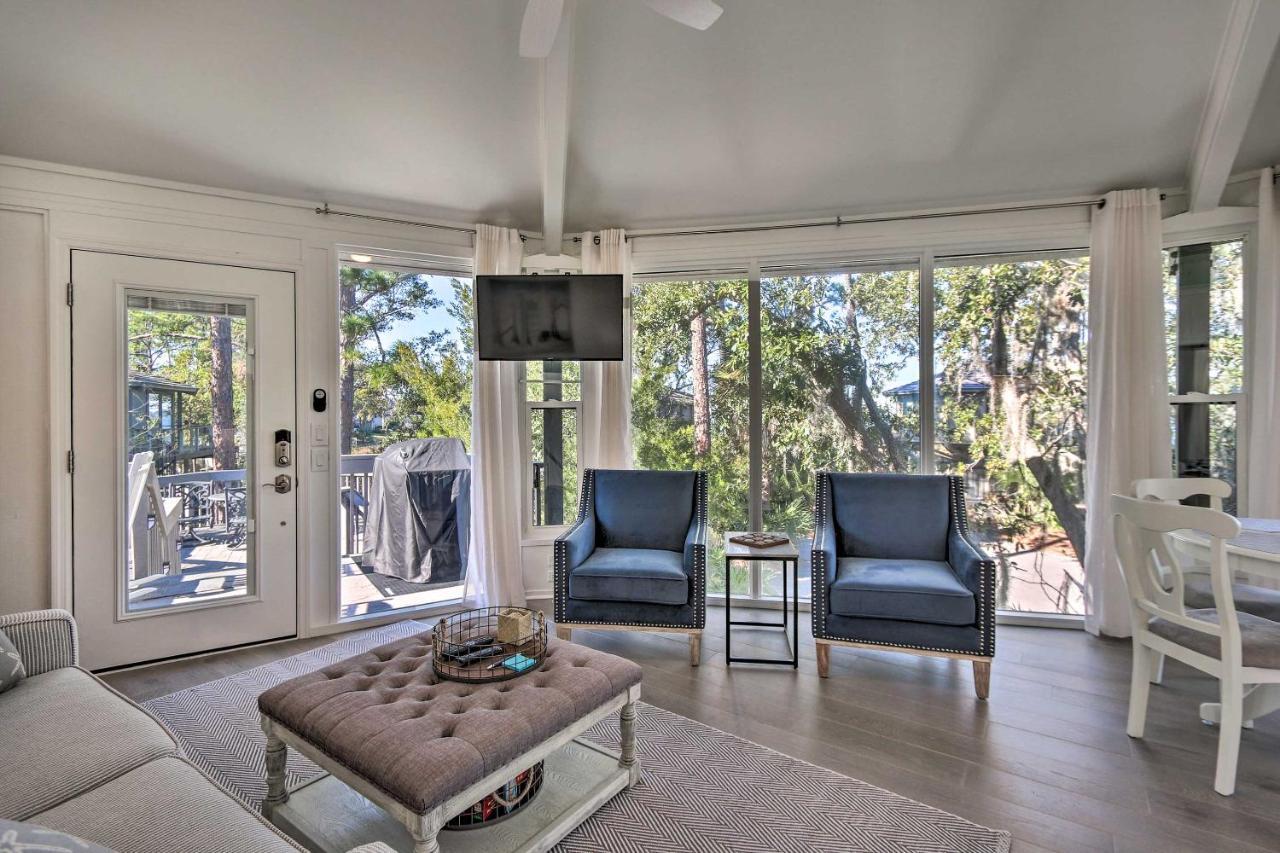 Airy Treehouse With Bikes Walk To Harbour Town! Villa Hilton Head Island Ngoại thất bức ảnh