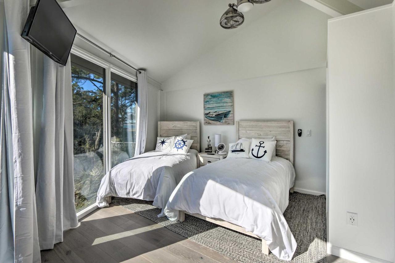 Airy Treehouse With Bikes Walk To Harbour Town! Villa Hilton Head Island Ngoại thất bức ảnh